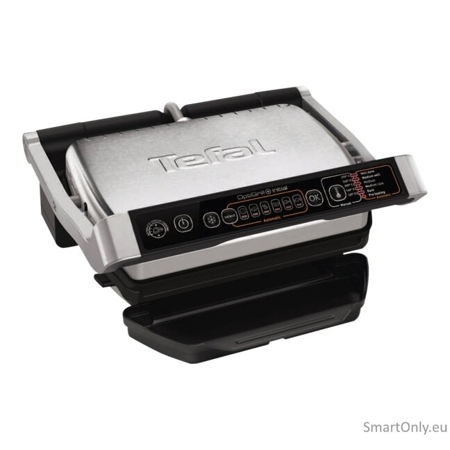 TEFAL | OptiGrill Initial | GC706D | Contact grill | 2000 W | Black/Stainless steel 3
