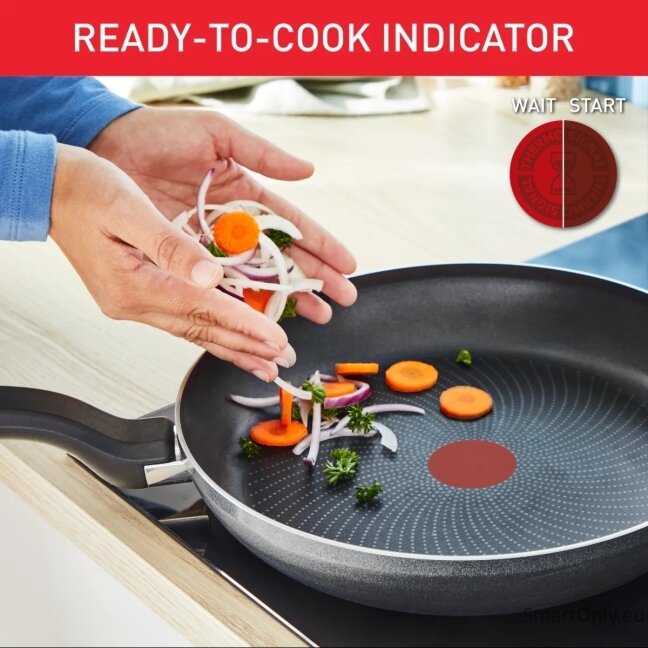 TEFAL Pan | H0560442 | Frying | Diameter 24 cm | Suitable for induction hob | Fixed handle | Black 3 TEFAL Pan | H0560442 | Frying | Diameter 24 cm | Suitable for induction hob | Fixed handle | Black 3