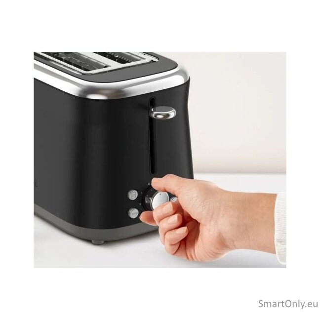 TEFAL Toaster | TT7208E0 Collection Retro | Power 850 W | Number of slots 2 | Housing material Stainless steel | Black 10