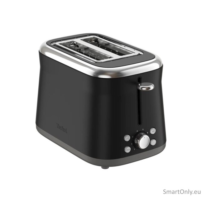 TEFAL Toaster | TT7208E0 Collection Retro | Power 850 W | Number of slots 2 | Housing material Stainless steel | Black TEFAL Toaster | TT7208E0 Collection Retro | Power 850 W | Number of slots 2 | Housing material Stainless steel | Black