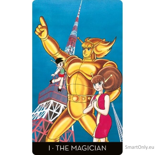 Tezuka Tarot kortų ir knygos rinkinys Lo Scarabeo 12 Tezuka Tarot kortų ir knygos rinkinys Lo Scarabeo 12