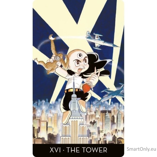 Tezuka Tarot kortų ir knygos rinkinys Lo Scarabeo 4 Tezuka Tarot kortų ir knygos rinkinys Lo Scarabeo 4