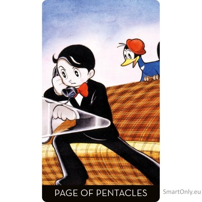 Tezuka Tarot kortų ir knygos rinkinys Lo Scarabeo 8 Tezuka Tarot kortų ir knygos rinkinys Lo Scarabeo 8