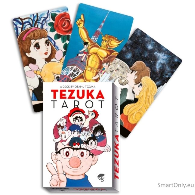 Tezuka Tarot kortų ir knygos rinkinys Lo Scarabeo Tezuka Tarot kortų ir knygos rinkinys Lo Scarabeo