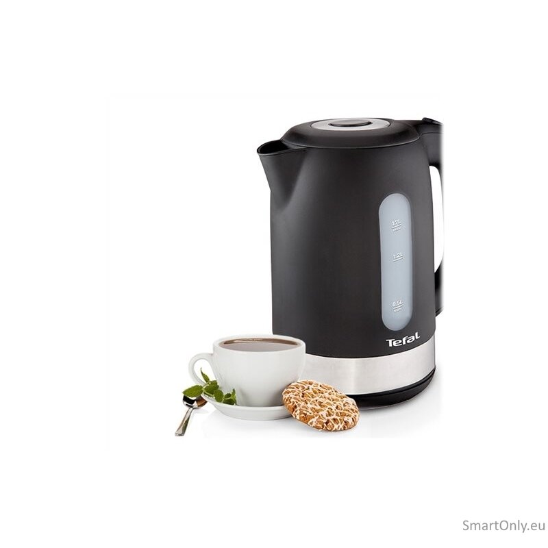TEFAL | Kettle | KO330830 | Electric | 2400 W | 1.7 L | Plastic | 360° rotational base | Black 6