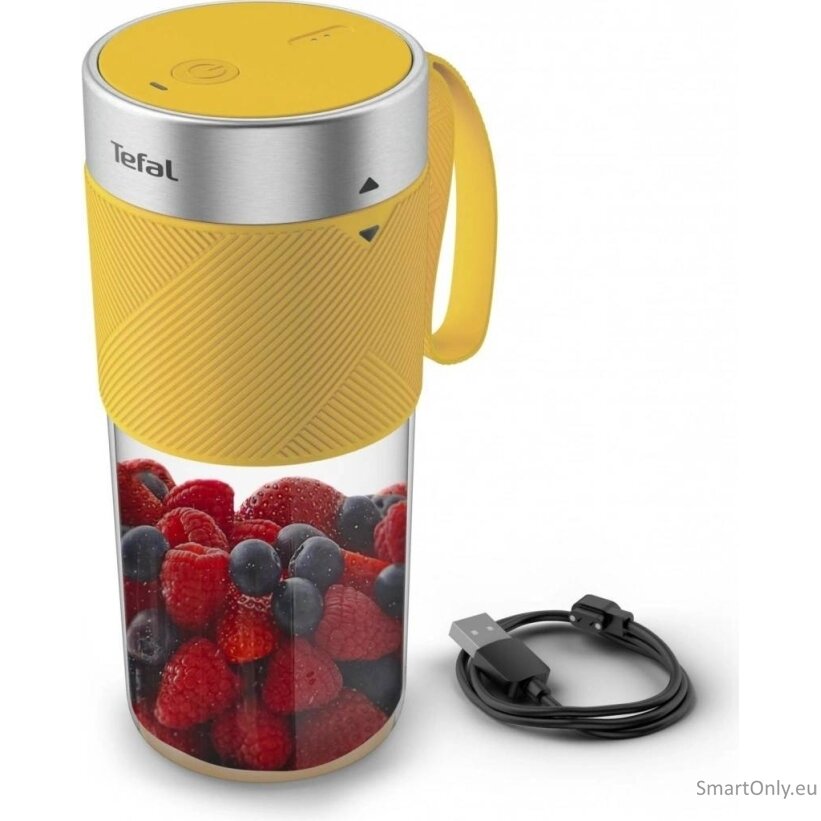 TEFAL | Blender | BL1C0230 LightMix On the Go | Tabletop | Jar material Tritan | Jar capacity 0.3 L | Yellow/Transparent 1