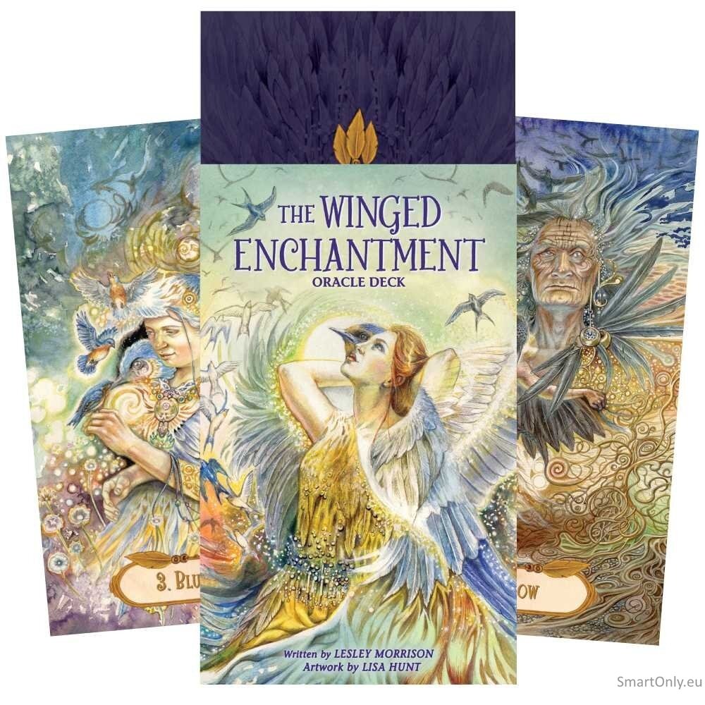 The Winged Enchantment Oracle kortos US Games Systems The Winged Enchantment Oracle kortos US Games Systems