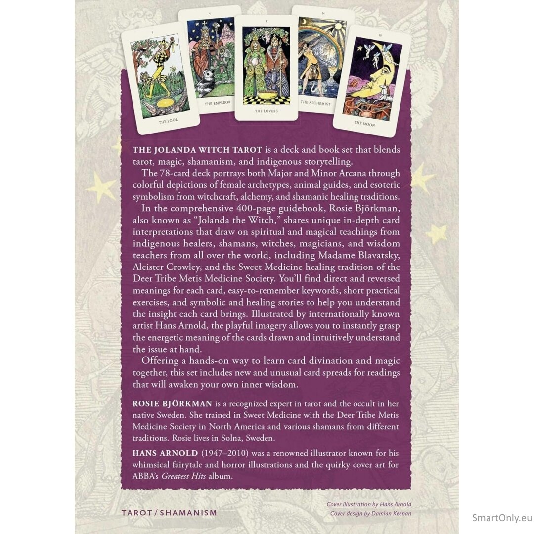 The Jolanda Witch Taro kortos Findhorn Press 2 The Jolanda Witch Taro kortos Findhorn Press 2