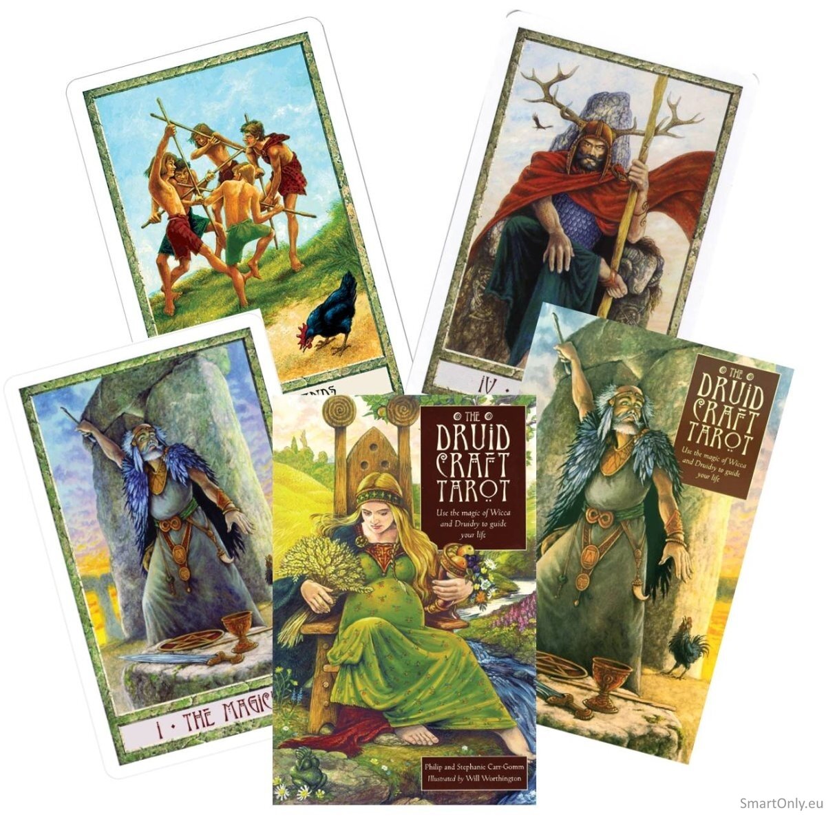The Druidcraft Taro kortos US Games Systems The Druidcraft Taro kortos US Games Systems