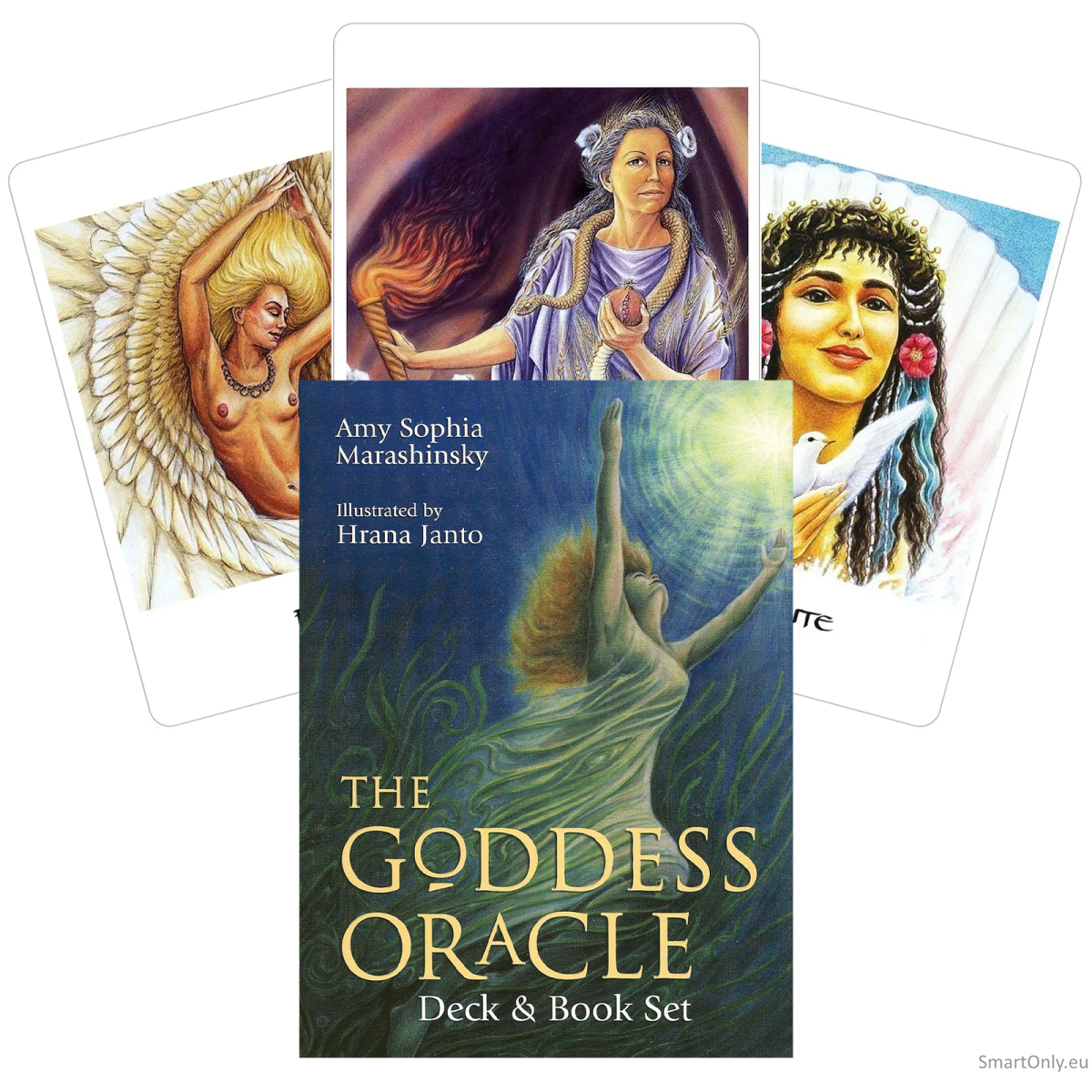 The Goddess Oracle kortų ir knygos rinkinys US Games Systems The Goddess Oracle kortų ir knygos rinkinys US Games Systems