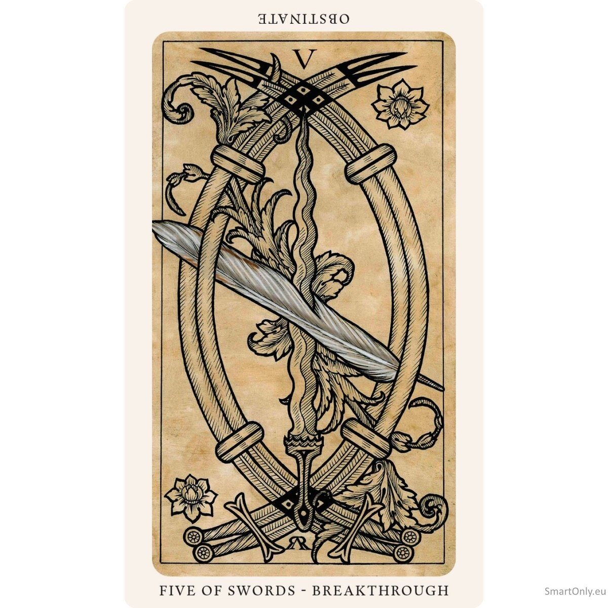 The Medieval Feathers Taro kortos Blue Angel 10 The Medieval Feathers Taro kortos Blue Angel 10