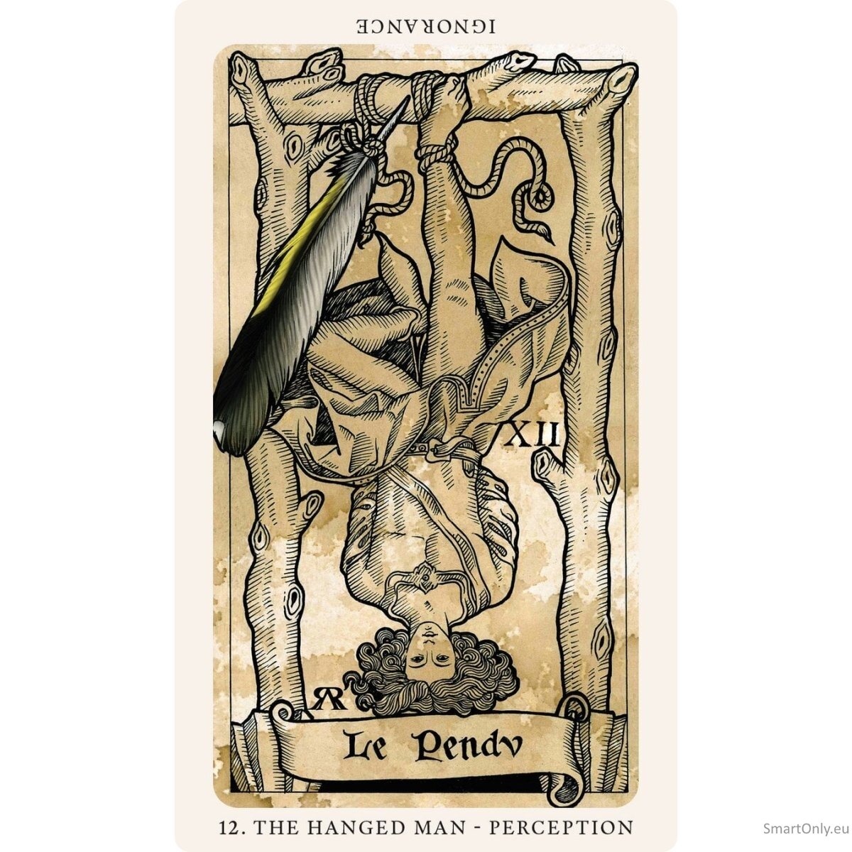 The Medieval Feathers Taro kortos Blue Angel 2 The Medieval Feathers Taro kortos Blue Angel 2