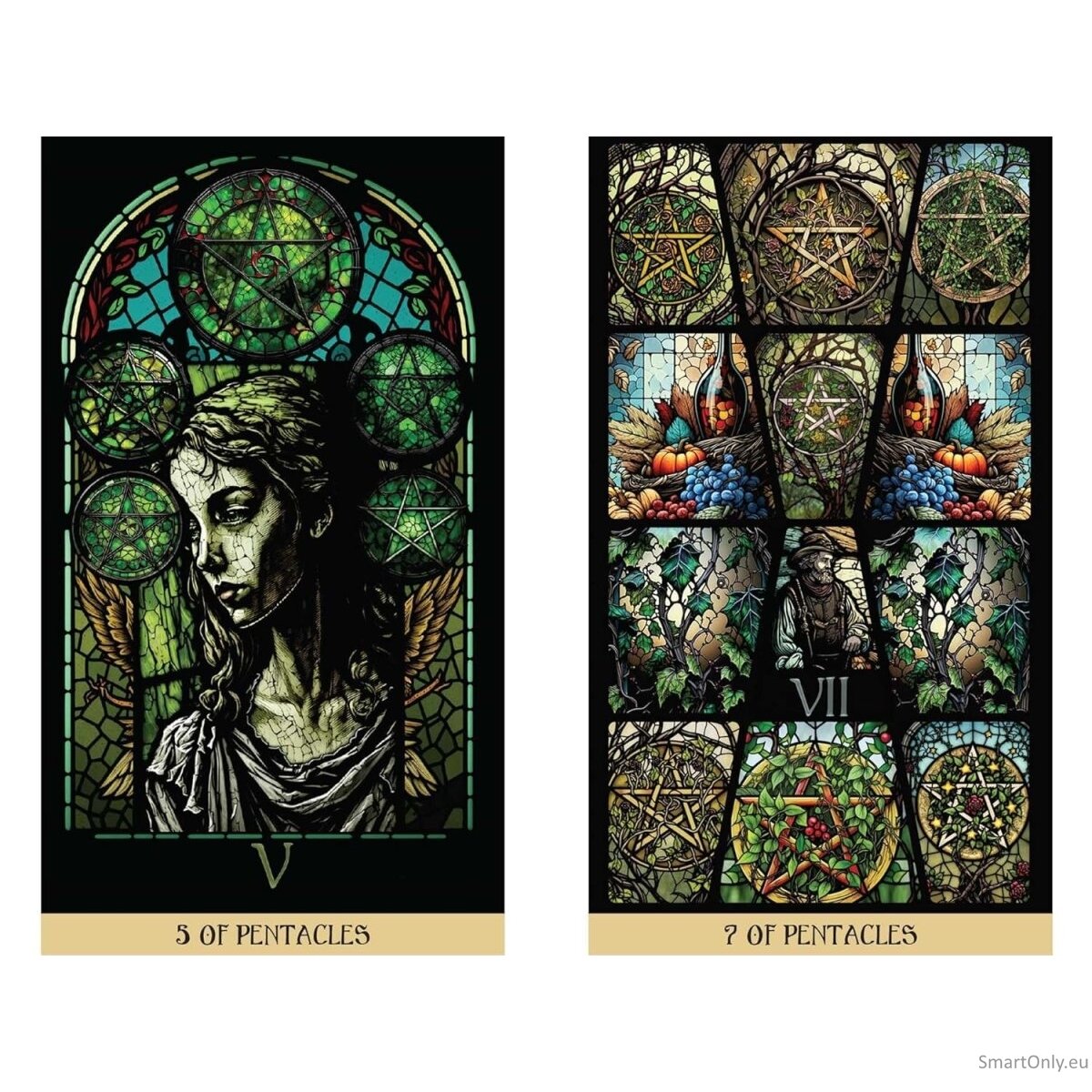 The Stained Glass Taro kortos Destiny Books 12