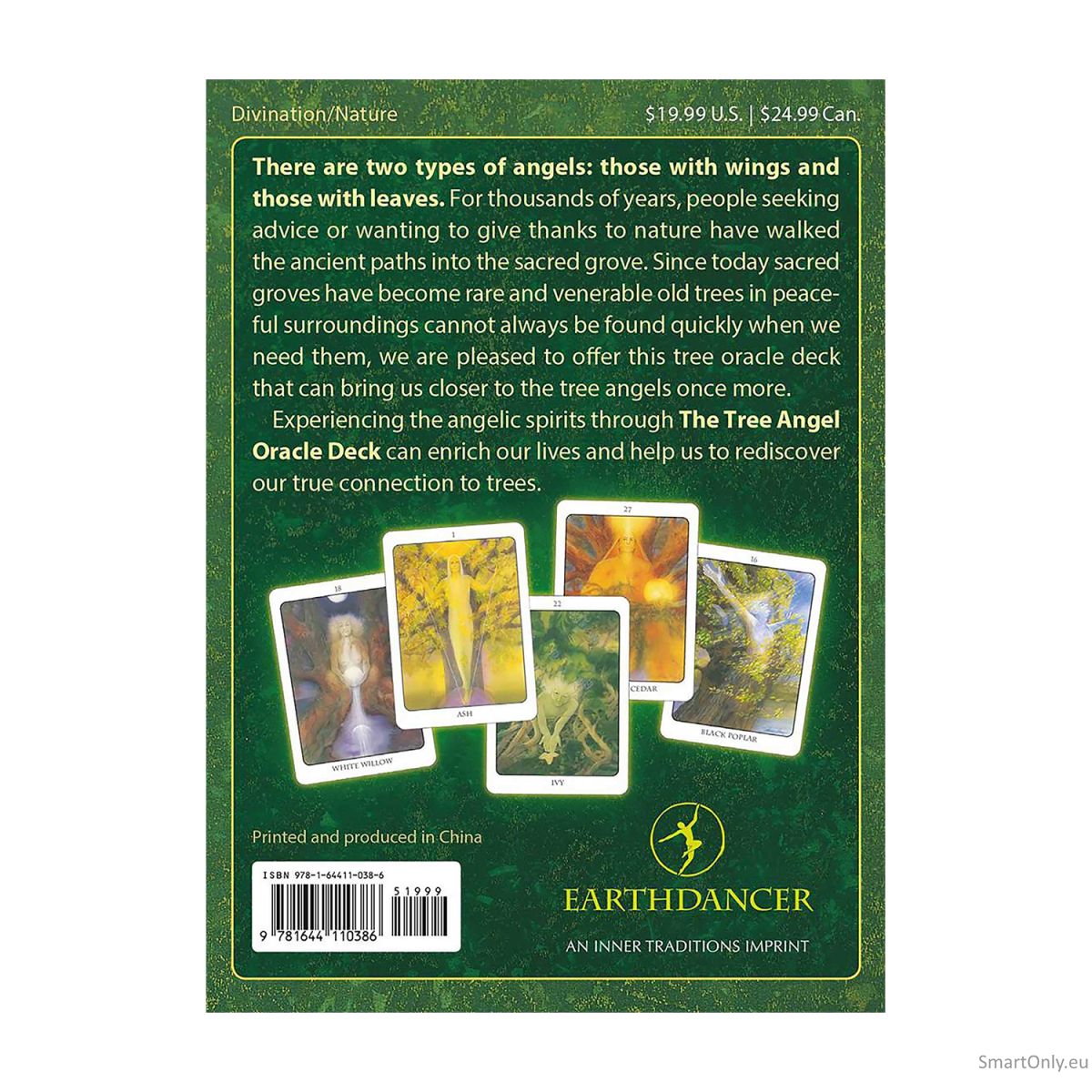 The Tree Angel Oracle kortų ir knygos rinkinys Earth Dancer 6 The Tree Angel Oracle kortų ir knygos rinkinys Earth Dancer 6
