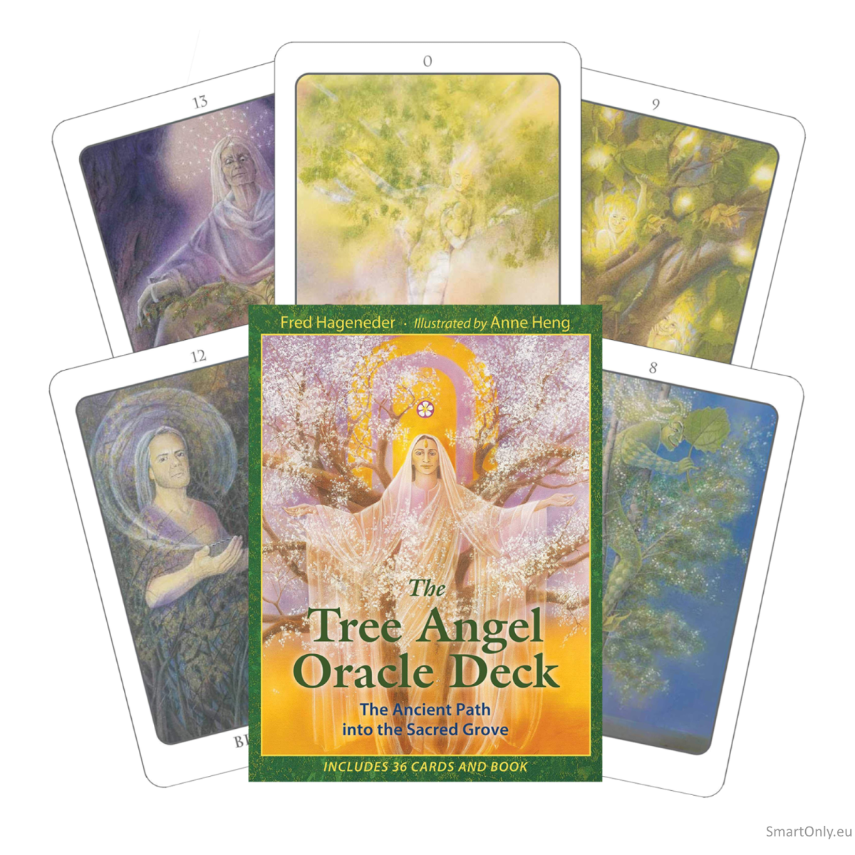 The Tree Angel Oracle kortų ir knygos rinkinys Earth Dancer