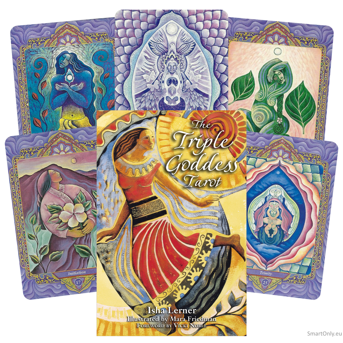 The Triple Goddess Tarot kortos Bear and Company The Triple Goddess Tarot kortos Bear and Company