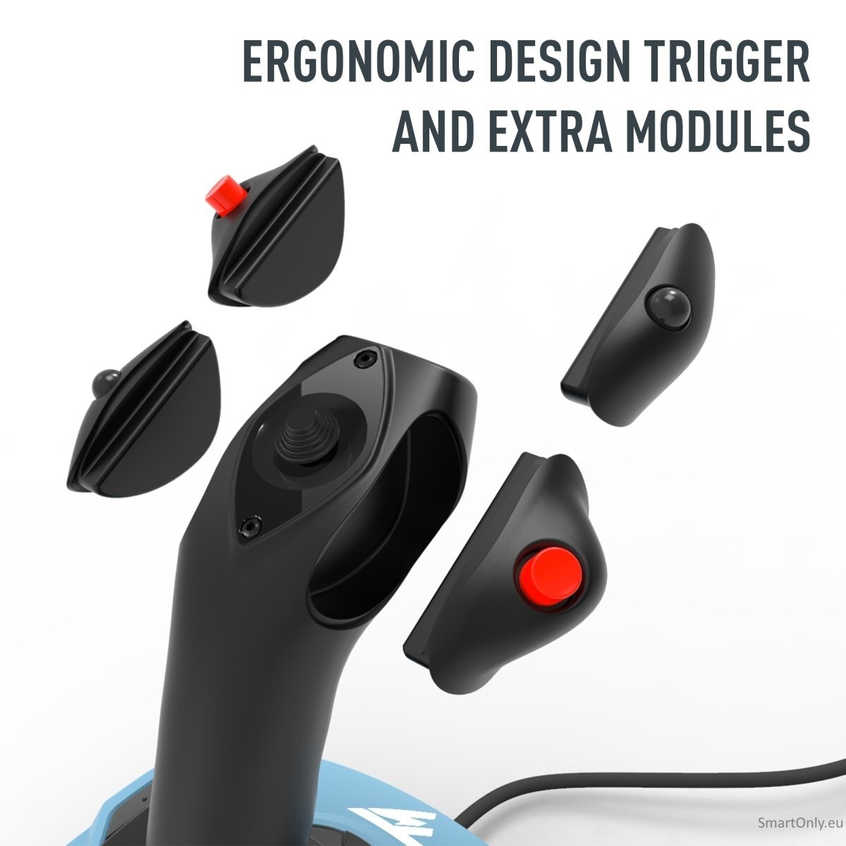 Thrustmaster | Joystick TCA Ofiicer Pack Airbus Edition | Joystick 3 Thrustmaster | Joystick TCA Ofiicer Pack Airbus Edition | Joystick 3