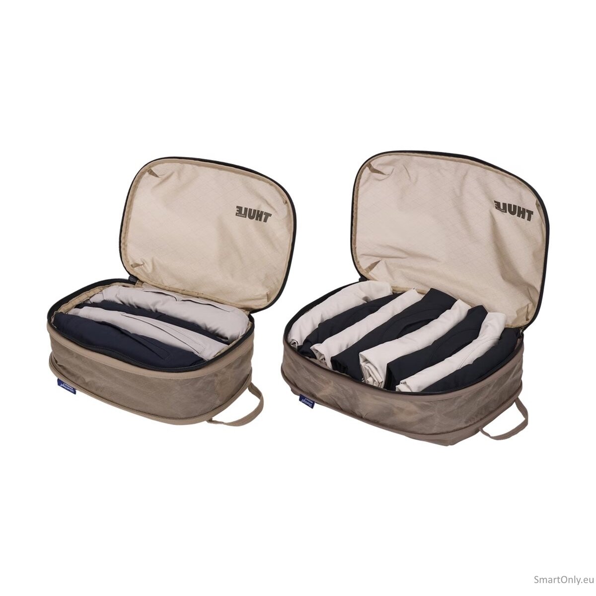 Thule | Compression Cube Set, Small/Medium | Packing Cube | Gentle Beige 9