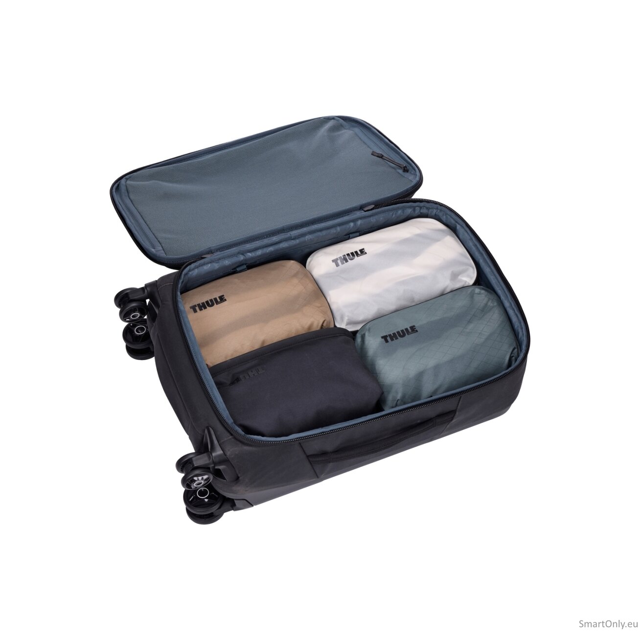 Thule | Compression Packing Cube, Small | Packing Cube | Gentle Beige 3 Thule | Compression Packing Cube, Small | Packing Cube | Gentle Beige 3