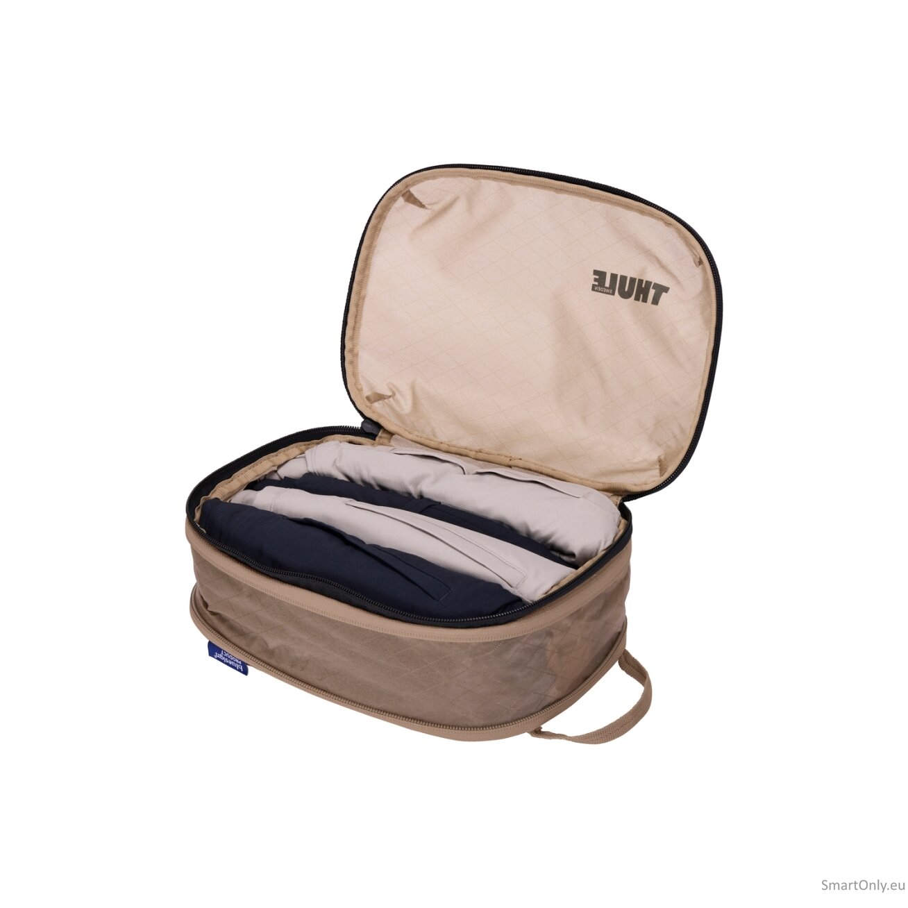 Thule | Compression Packing Cube, Small | Packing Cube | Gentle Beige 4 Thule | Compression Packing Cube, Small | Packing Cube | Gentle Beige 4