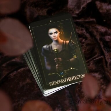 The Oracle of the Vampire Fae kortos Blue Angel