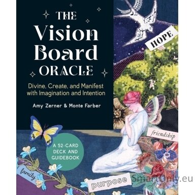 The Vision Board Oracle kortos ir gidas Insight Editions The Vision Board Oracle kortos ir gidas Insight Editions