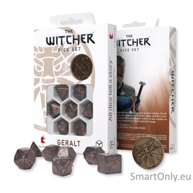 The Witcher. Geralt kauliukų rinkinys Q-WORKSHOP
