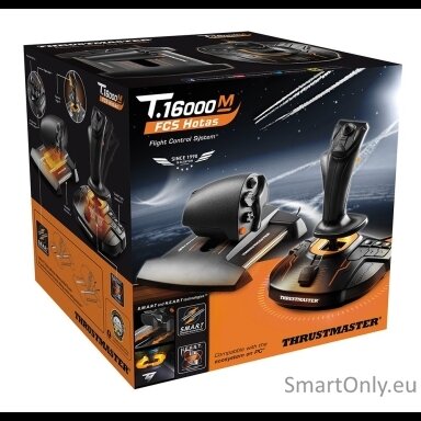 Thrustmaster | Joystick T 16000M FCS Hotas | Black Thrustmaster | Joystick T 16000M FCS Hotas | Black