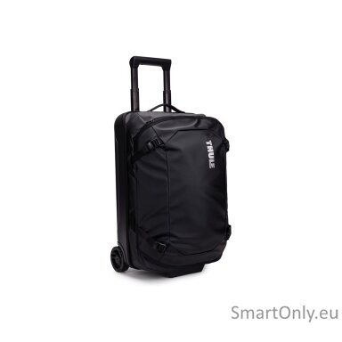 Thule | Carry-on Wheeled Duffel Suitcase, 55cm | Chasm | Luggage | Waterproof | Black