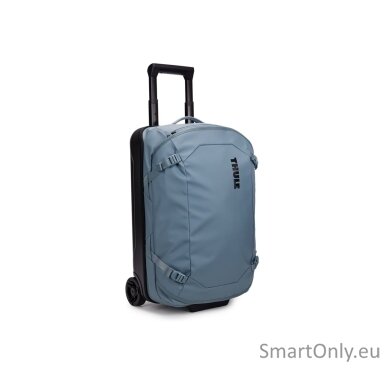 Thule | Carry-on Wheeled Duffel Suitcase, 55cm | Chasm | Luggage | Waterproof | Pond Gray