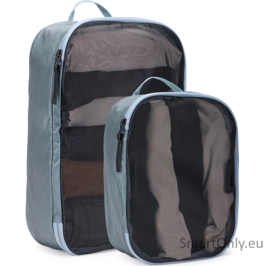 Thule | Packing Cube Set, 1x Medium, 1x Small | Packing Cube | Pond Gray