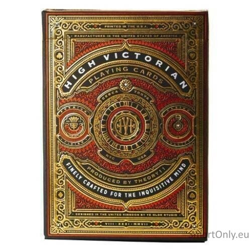 Theory11 High Victorian Kortos (Raudonos) 1 Theory11 High Victorian Kortos (Raudonos) 1