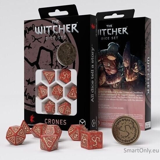 The Witcher Crones - Brewess kauliukų rinkinys Q-workshop The Witcher Crones - Brewess kauliukų rinkinys Q-workshop