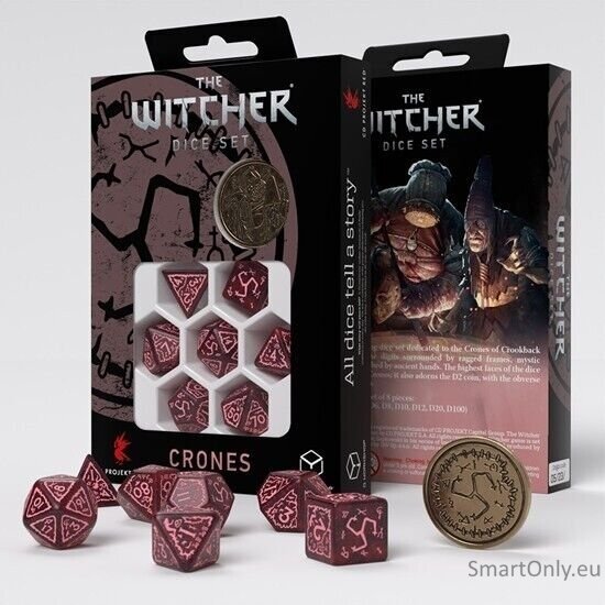 The Witcher Crones - Whispess kauliukų rinkinys Q-workshop The Witcher Crones - Whispess kauliukų rinkinys Q-workshop