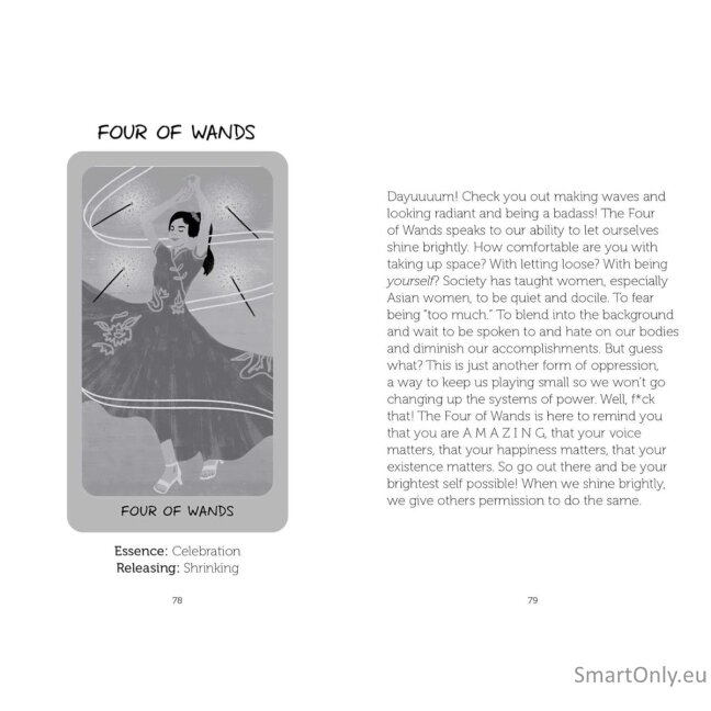 The Adventure Tarot kortos Andrews McMeel Publishing 12
