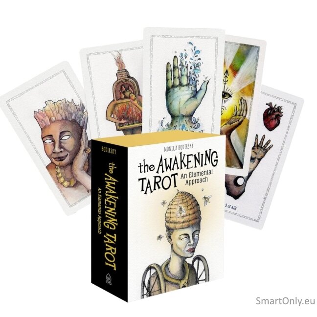 The Awakening Tarot : An Elemental Approach Kortos Schiffer Publishing