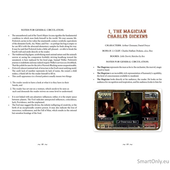 The Charles Dickens Taro kortos Schiffer Publishing 11