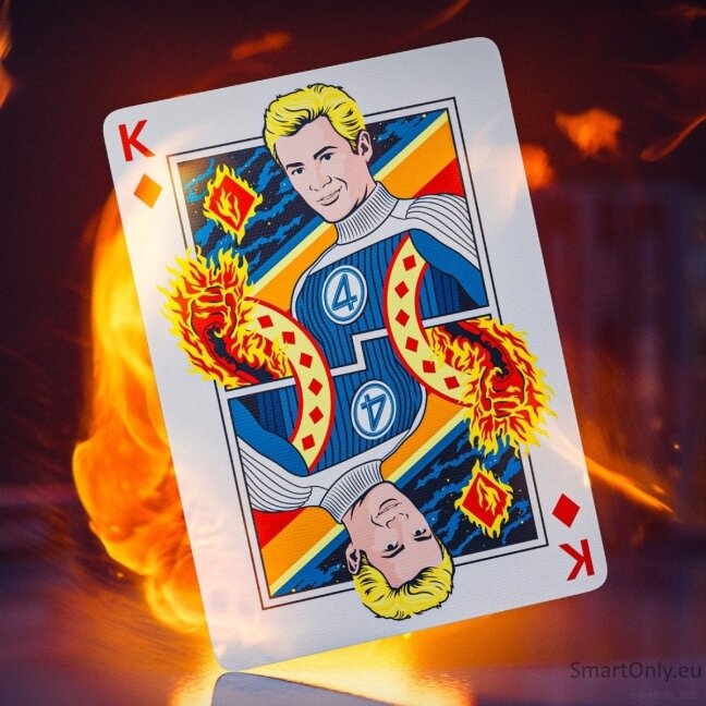the Fantastic 4 žaidimo kortos Theory11 3