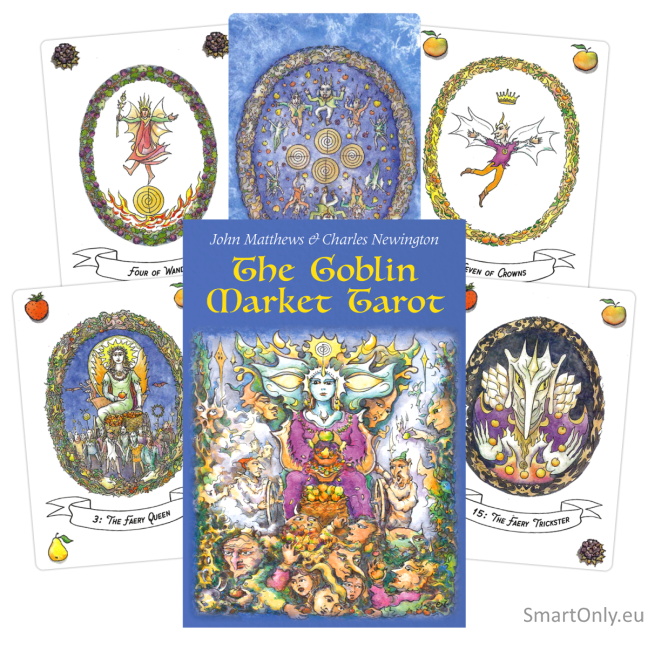 The Goblin Market Tarot kortos Watkins Publishing
