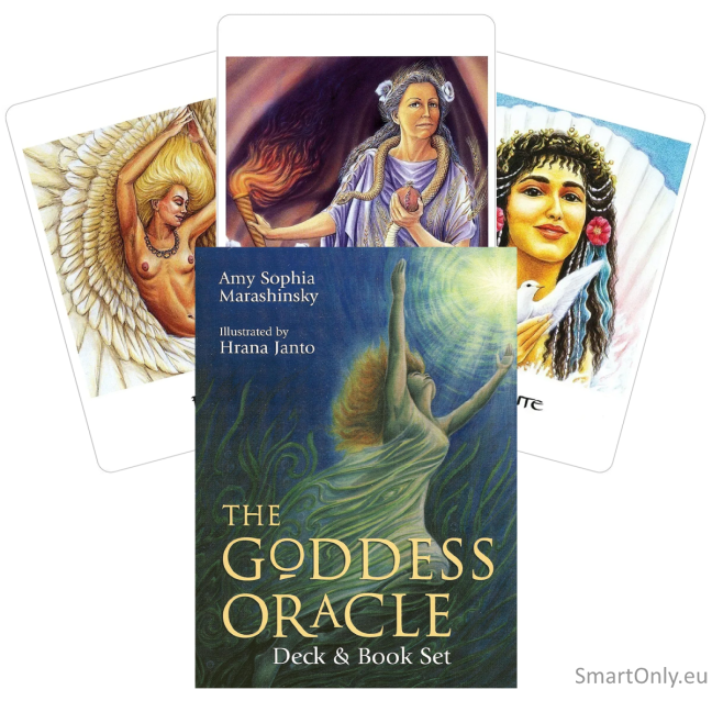 The Goddess Oracle kortų ir knygos rinkinys US Games Systems The Goddess Oracle kortų ir knygos rinkinys US Games Systems