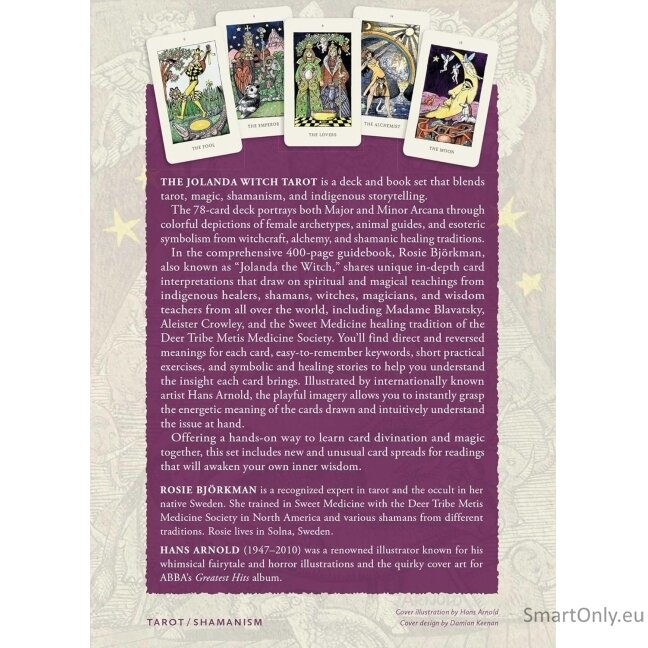 The Jolanda Witch Taro kortos Findhorn Press 2 The Jolanda Witch Taro kortos Findhorn Press 2
