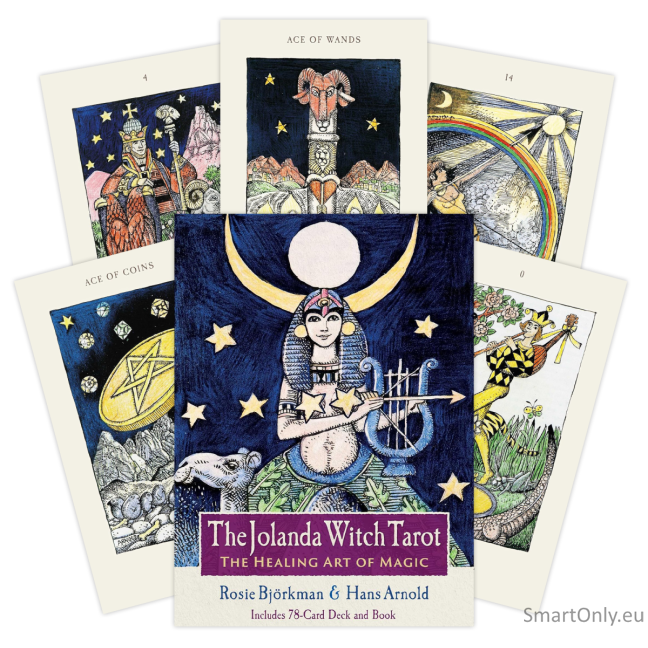 The Jolanda Witch Taro kortos Findhorn Press The Jolanda Witch Taro kortos Findhorn Press