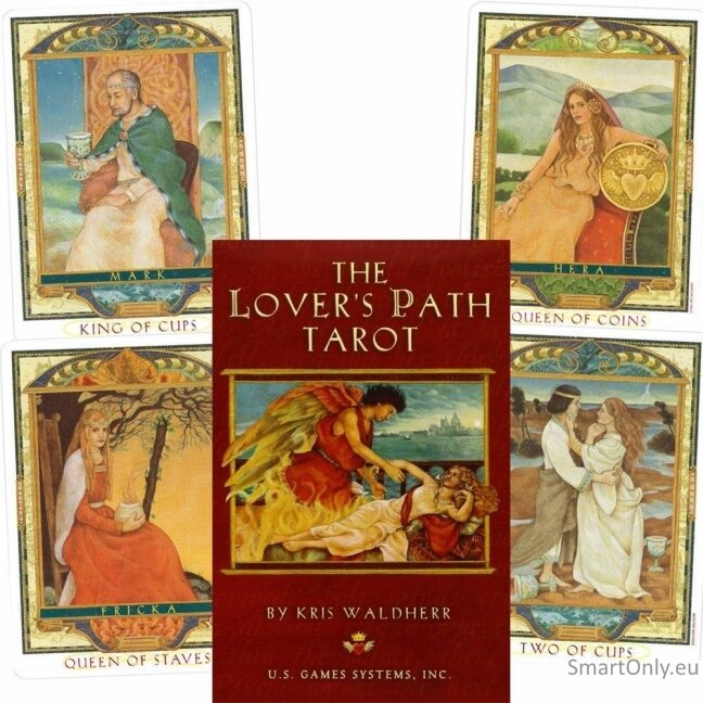The Lovers Path Tarot kortos US Games Systems 7 The Lovers Path Tarot kortos US Games Systems 7