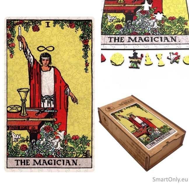 The Magician (Rider-Waite) Dėlionė Iš Medžio (250 detalių) Fantasy Puzzles The Magician (Rider-Waite) Dėlionė Iš Medžio (250 detalių) Fantasy Puzzles