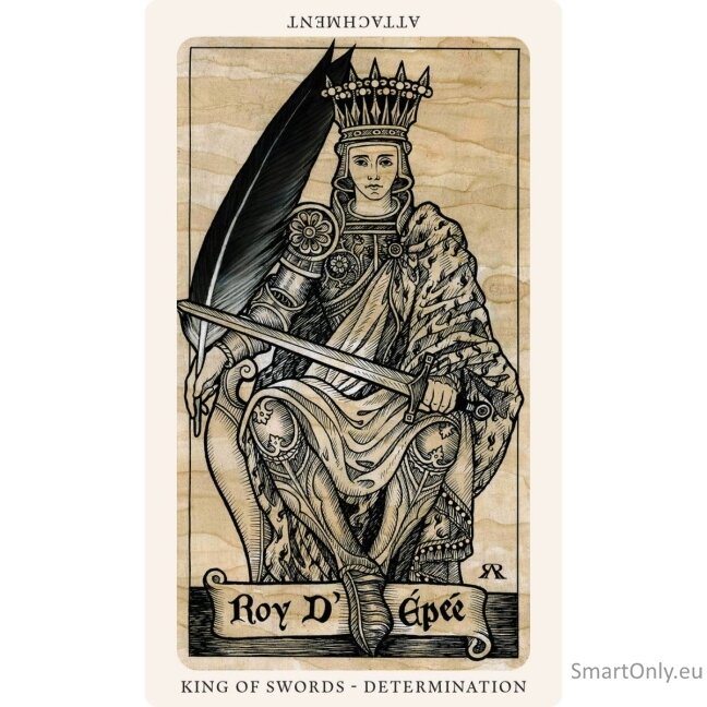 The Medieval Feathers Taro kortos Blue Angel 12 The Medieval Feathers Taro kortos Blue Angel 12