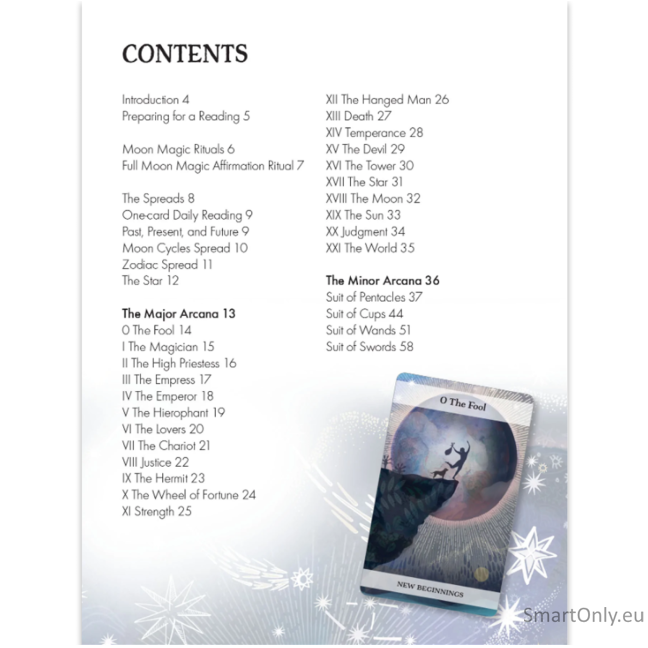 The Moon and Stars Taro kortos Cico Books 2 The Moon and Stars Taro kortos Cico Books 2