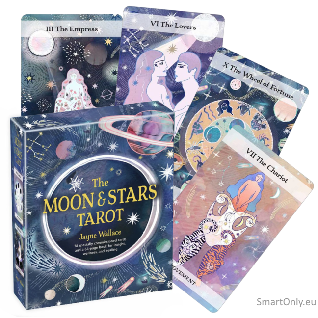 The Moon and Stars Taro kortos Cico Books