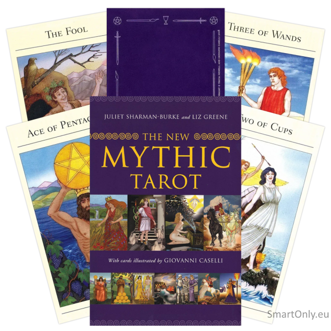 The New Mythic Tarot kortos US Games Systems The New Mythic Tarot kortos US Games Systems