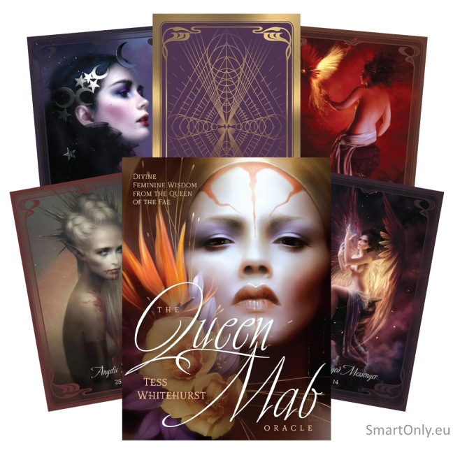 The Queen Mab Oracle kortos Blue Angel The Queen Mab Oracle kortos Blue Angel