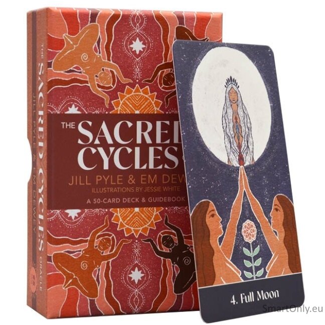 The Sacred Cycles Oracle kortos Hay House 6 The Sacred Cycles Oracle kortos Hay House 6